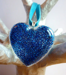 Glittery heart