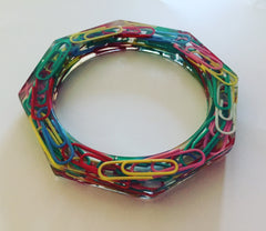 Paperclip bangle