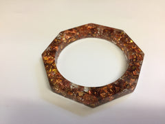 Copper foil bangle
